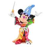 WIZARD MICKEY - Disney by Britto Figurine - TOUCH OF GOLD - HAND SIGNED