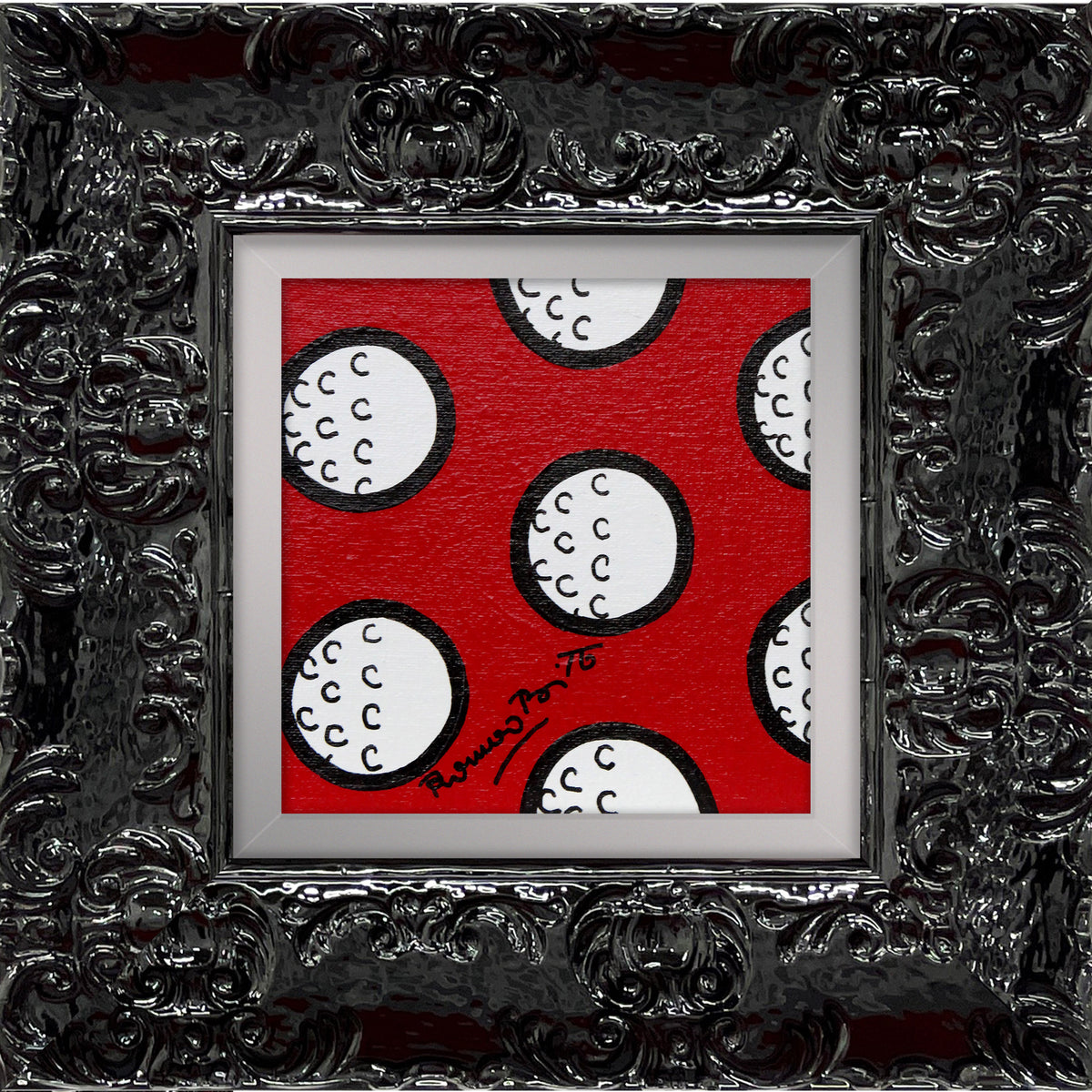 TO DREAM (GOLF BALLS) -  Original Painting