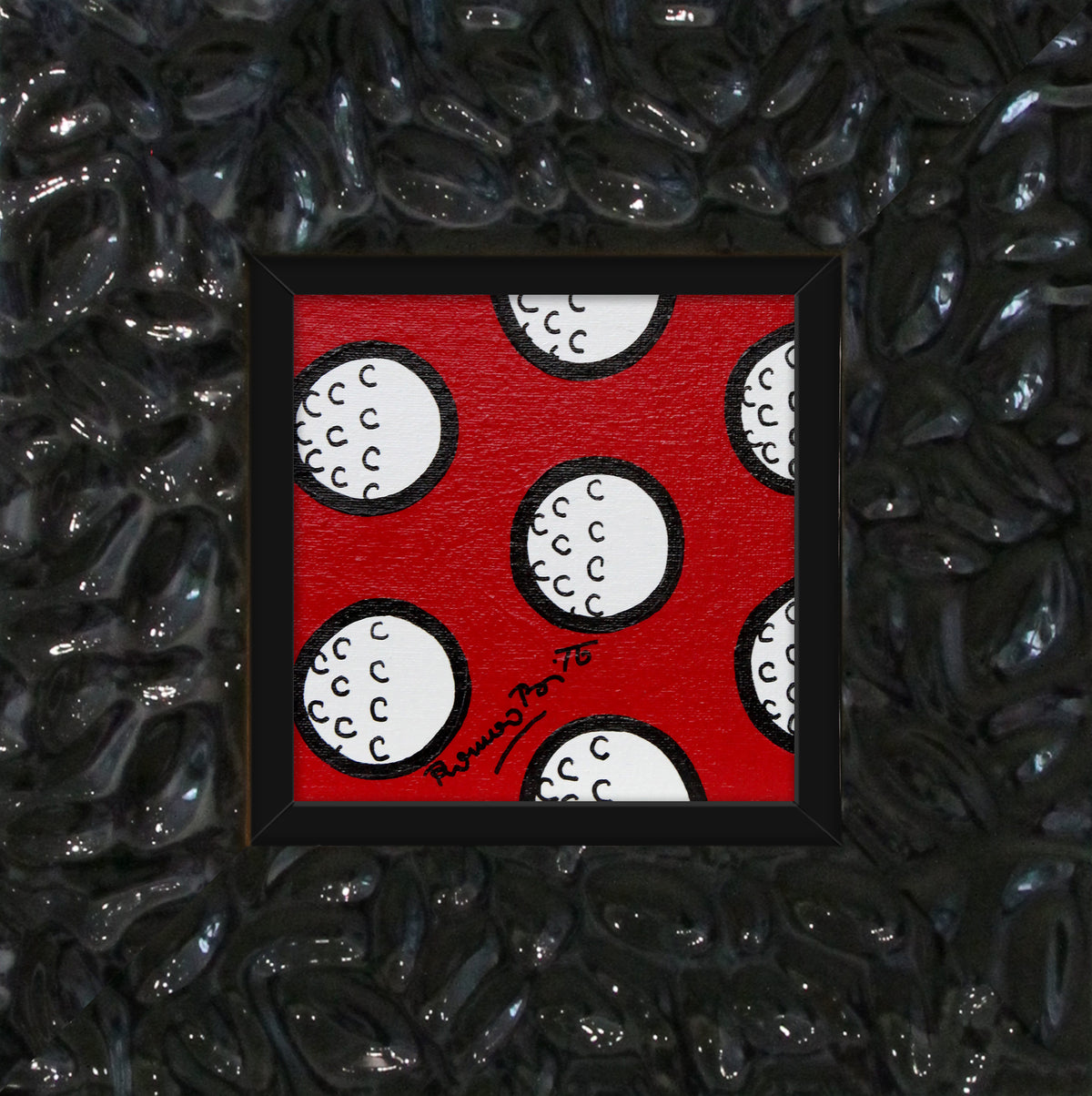 TO DREAM (GOLF BALLS) -  Original Painting