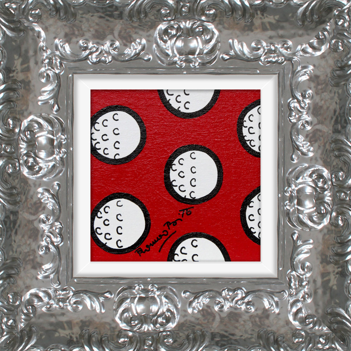 TO DREAM (GOLF BALLS) -  Original Painting
