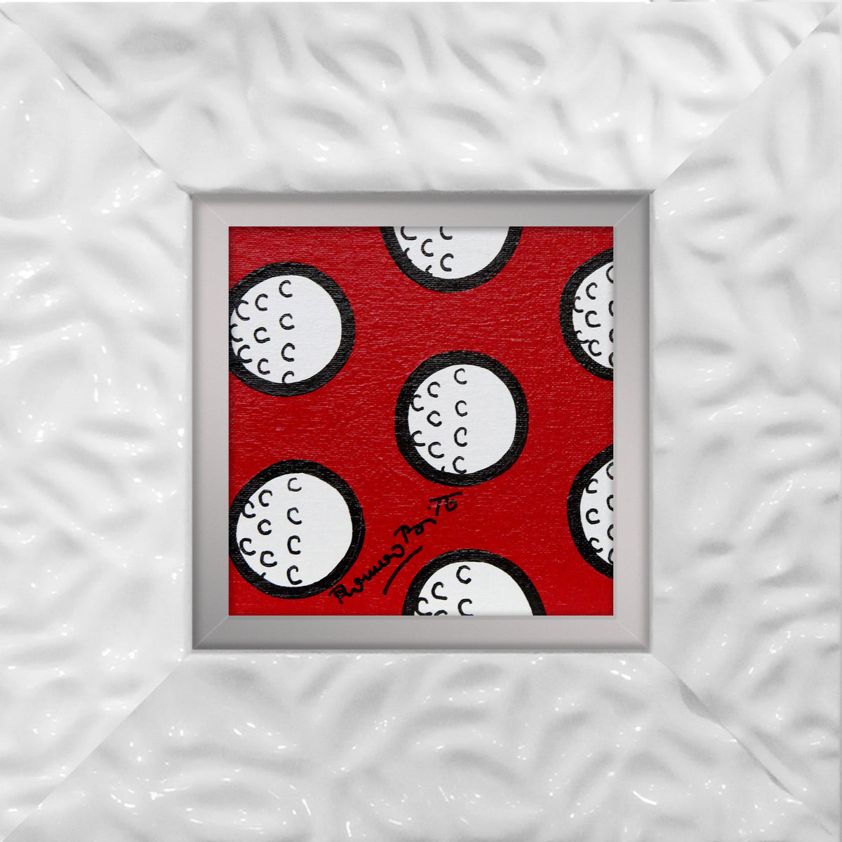 TO DREAM (GOLF BALLS) -  Original Painting