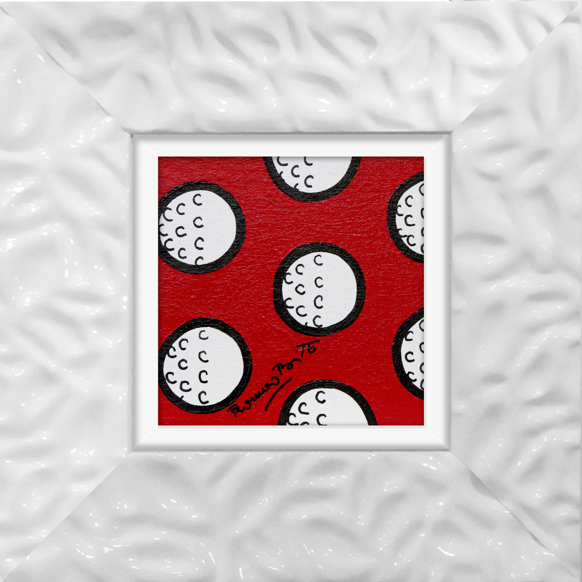 TO DREAM (GOLF BALLS) -  Original Painting