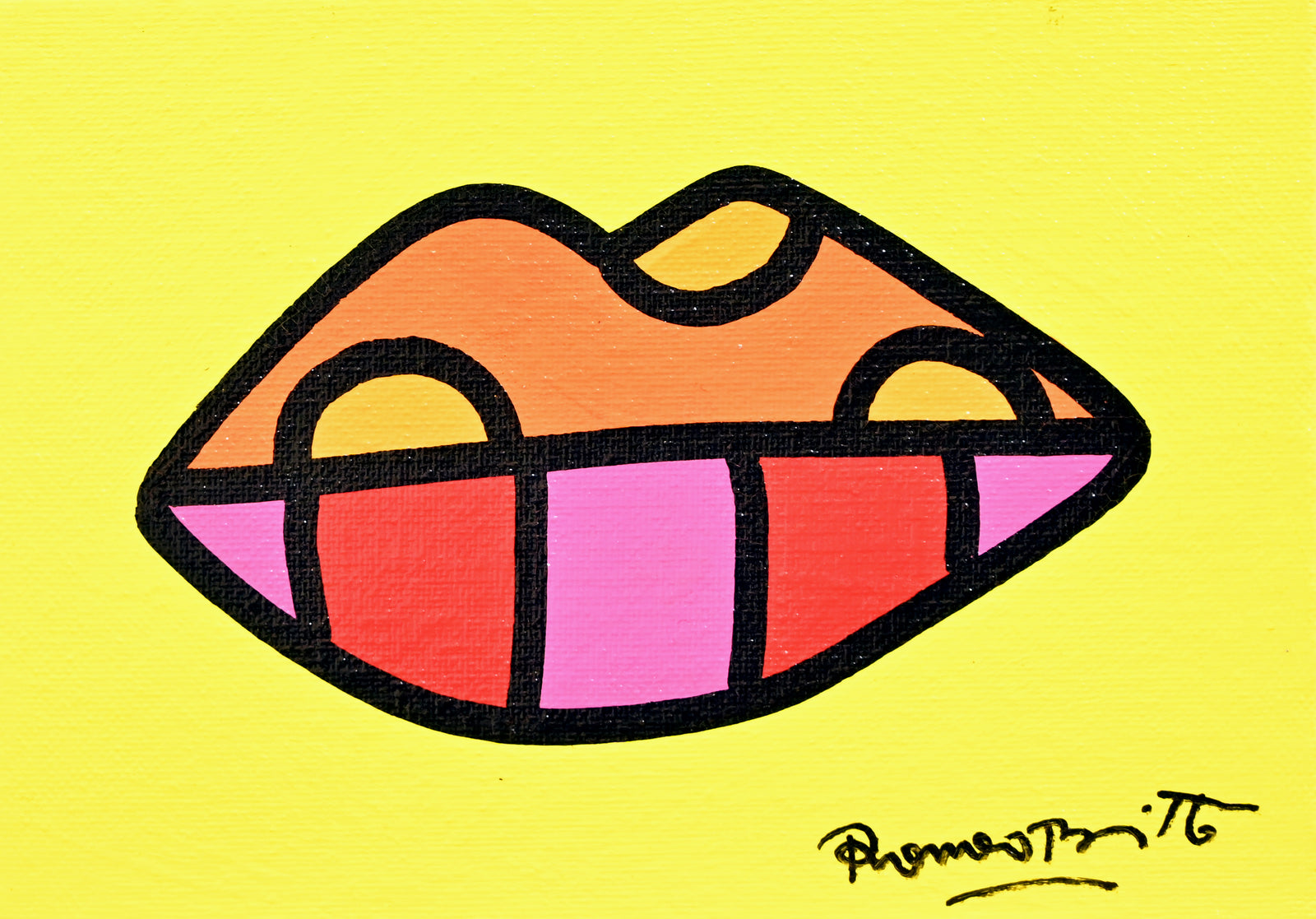TO DREAM (LIPS) -  Original Painting