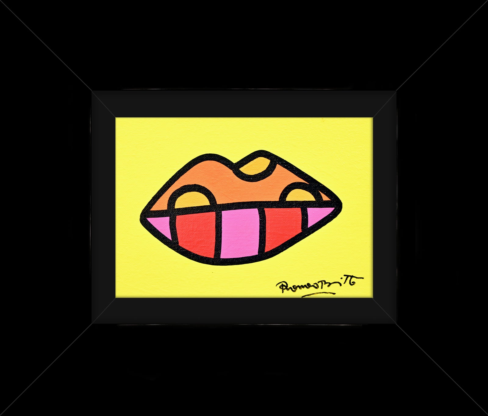 TO DREAM (LIPS) -  Original Painting