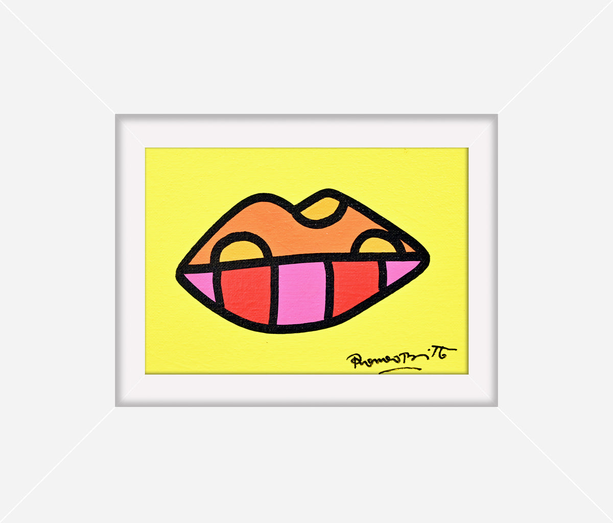 TO DREAM (LIPS) -  Original Painting