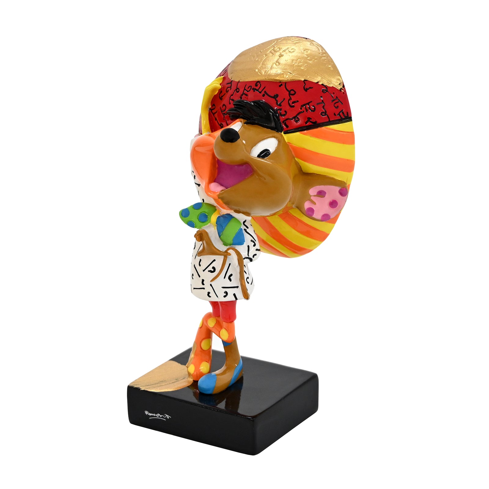 Speedy Gonzales - Looney Tunes By Britto - Original Touch Of Gold Sculpture