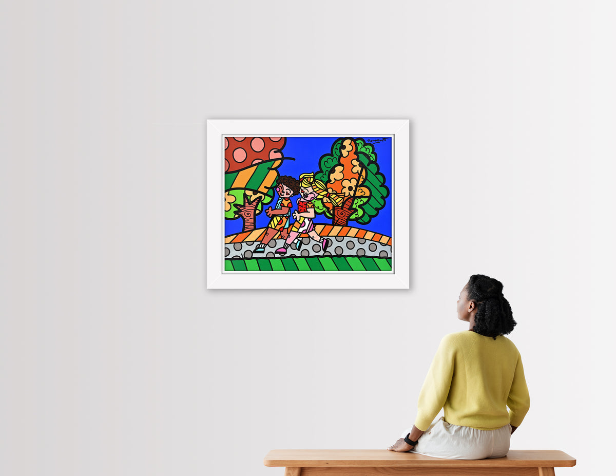 Running - Original Painting