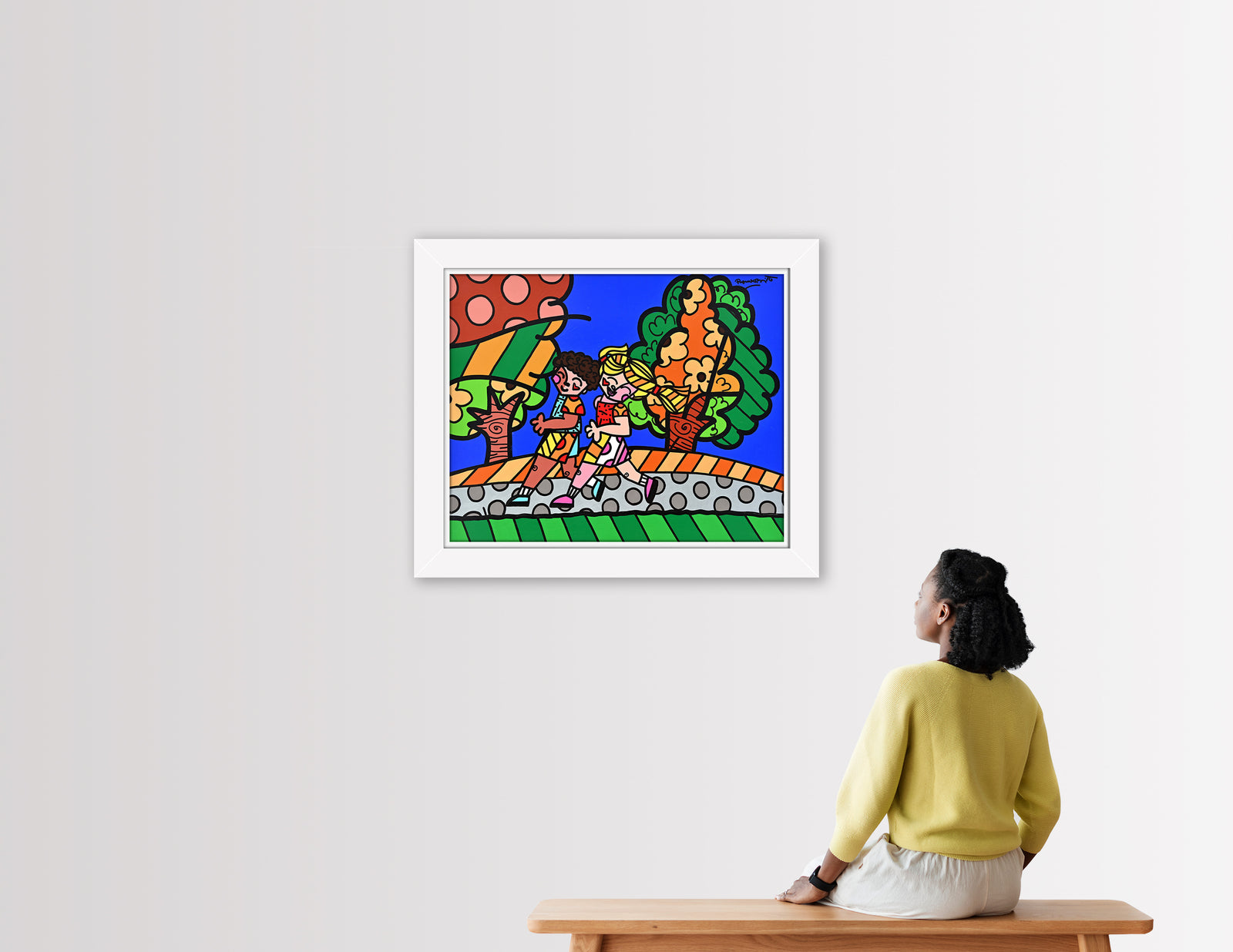 Running - Original Painting