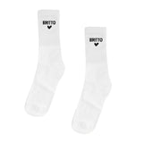 BRITTO® SOCKS - White - Pack of 2