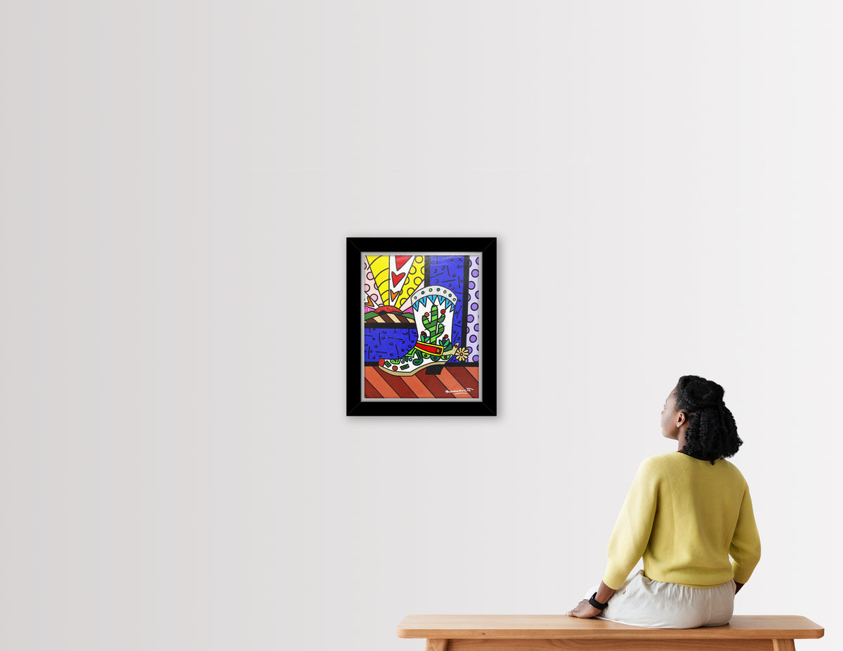 AMERICAN COWBOY -  Original Painting