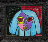 AFTER HOURS -  Original Vintage Painting