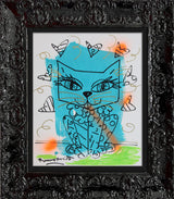AQUA CAT -  Original Drawing