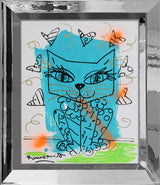 AQUA CAT -  Original Drawing