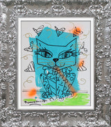 AQUA CAT -  Original Drawing