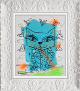 AQUA CAT -  Original Drawing