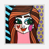 GREEN EYES -  Original Painting *SOLD*