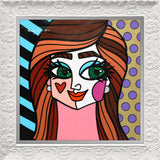 GREEN EYES -  Original Painting *SOLD*