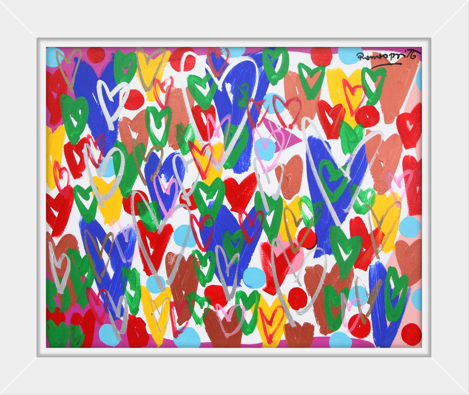 LOTS OF LOVE -  Original Painting