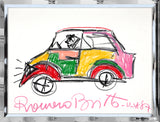 CAR -  Original Vintage Drawing