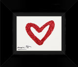 HEARTBEAT (RED GLITTER) - Original Drawing *SOLD*