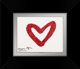 HEARTBEAT (RED GLITTER) - Original Drawing *SOLD*