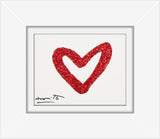 HEARTBEAT (RED GLITTER) - Original Drawing *SOLD*