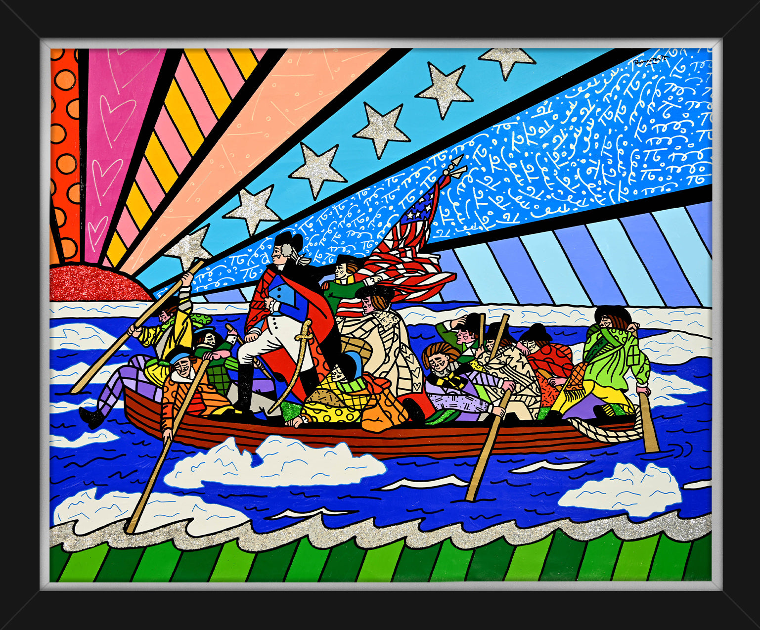 THE CROSSING -  Original Painting