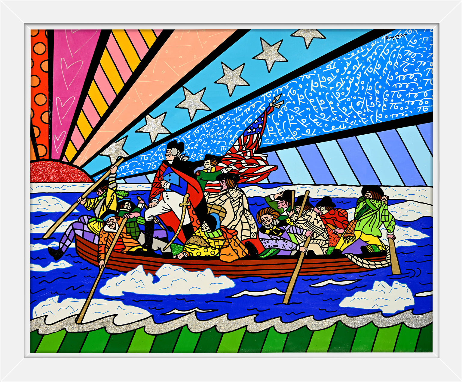 THE CROSSING -  Original Painting