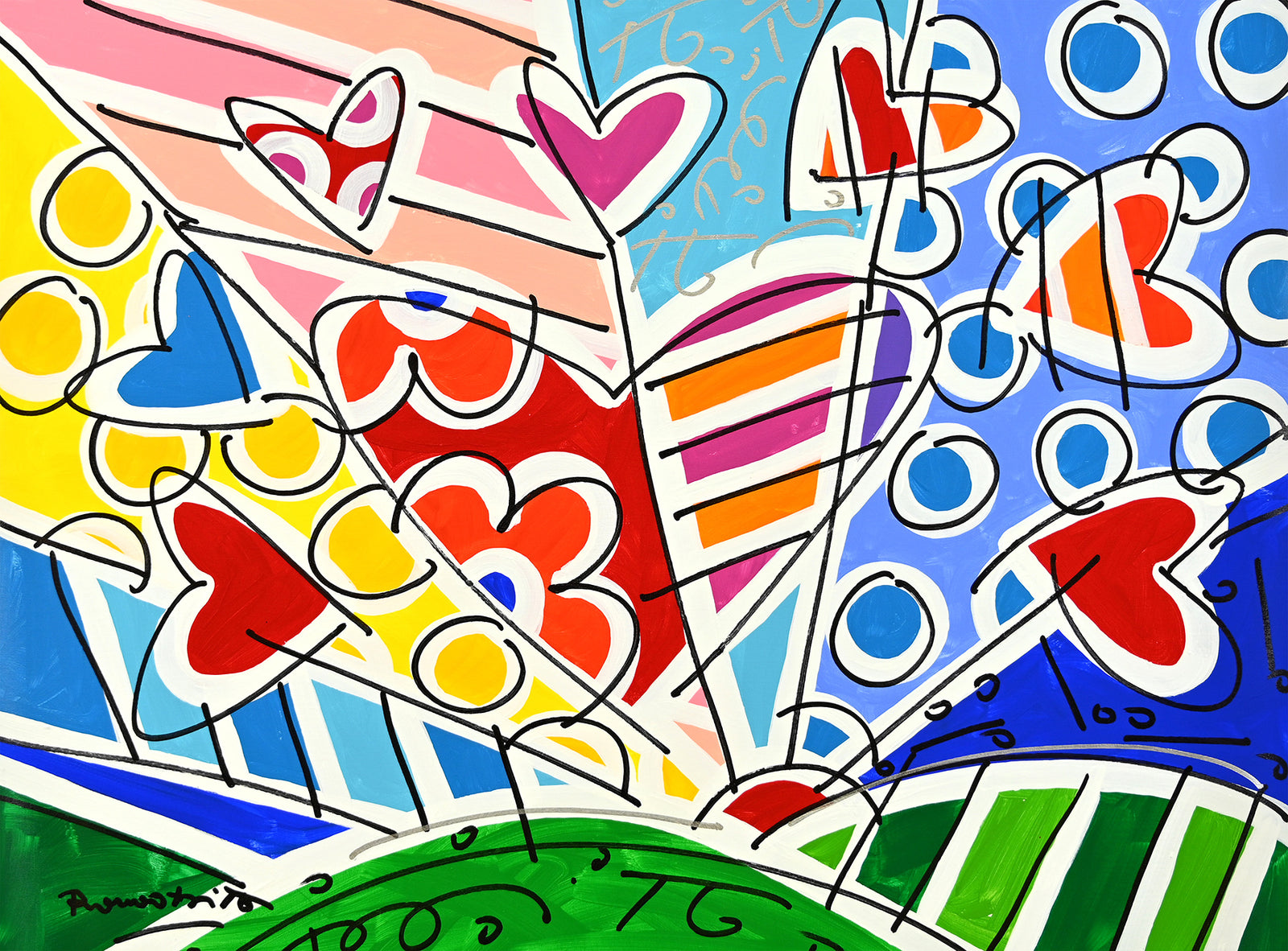 BRIGHT NEW DAY -  Original Painting