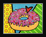 STRAWBERRY DONUT -  Original Painting