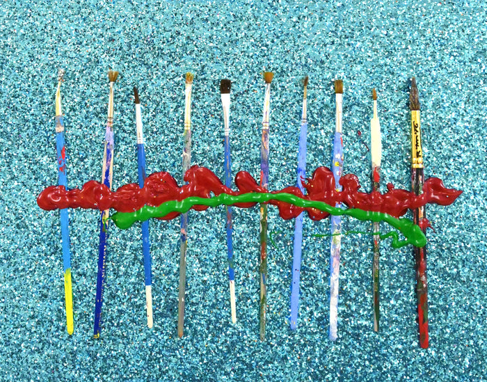 BEST FRIENDS -  Mixed Media Original *SOLD*