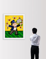 ALL WE NEED IS LOVE (MONOPOLY) -  Original Painting