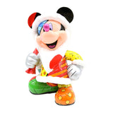SANTA MICKEY - Disney by Britto Figurine - TOUCH OF GOLD SERIES - HAND SIGNED
