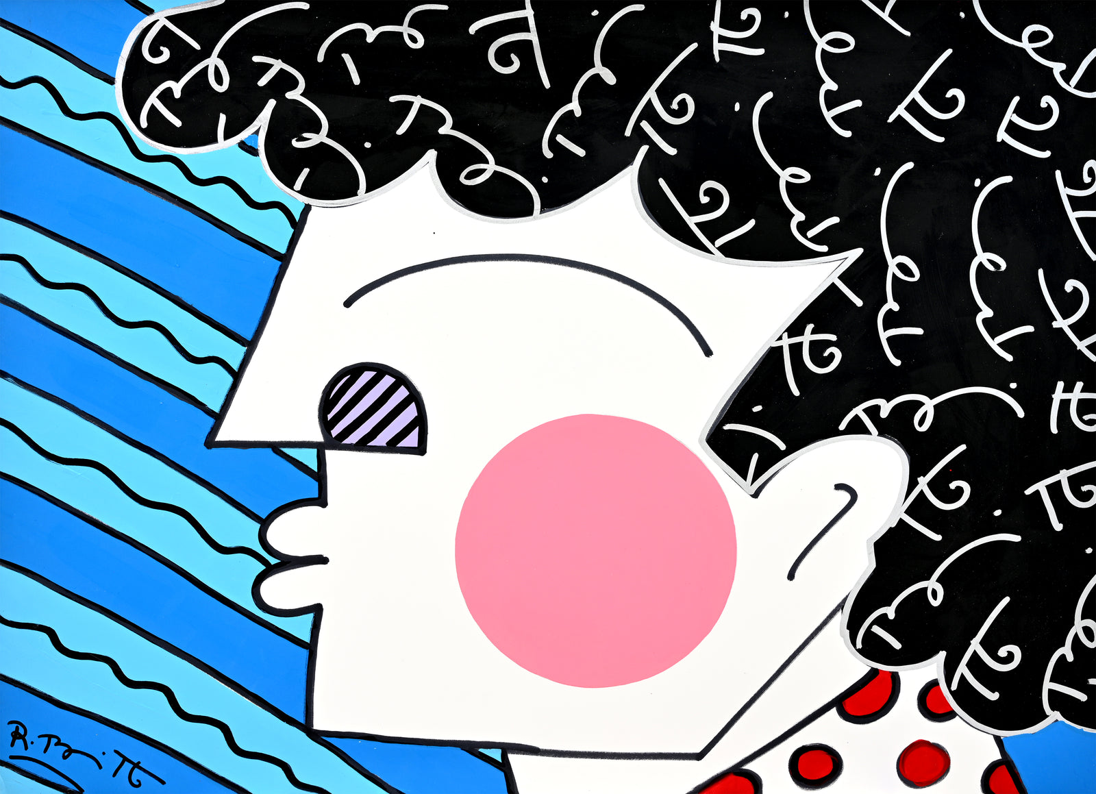 BLUSHING BOY -  Original Painting