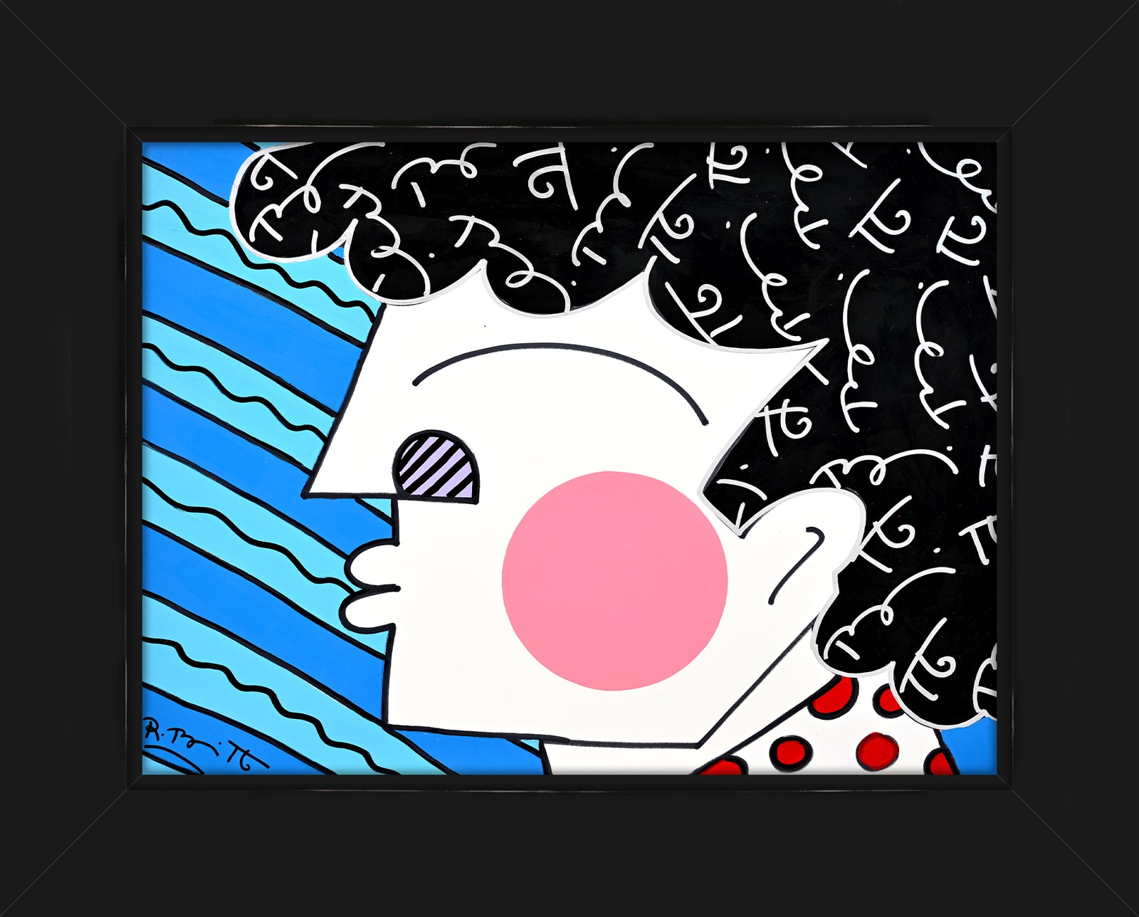 BLUSHING BOY -  Original Painting