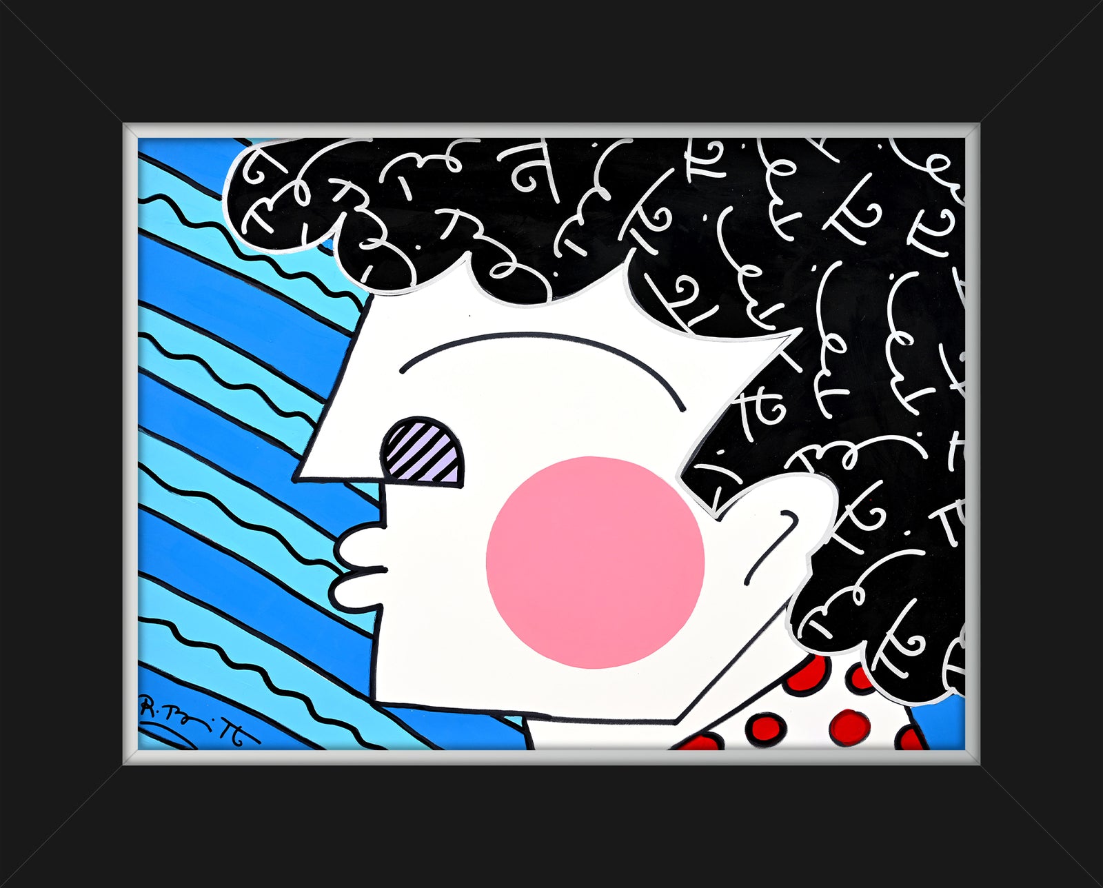 BLUSHING BOY -  Original Painting