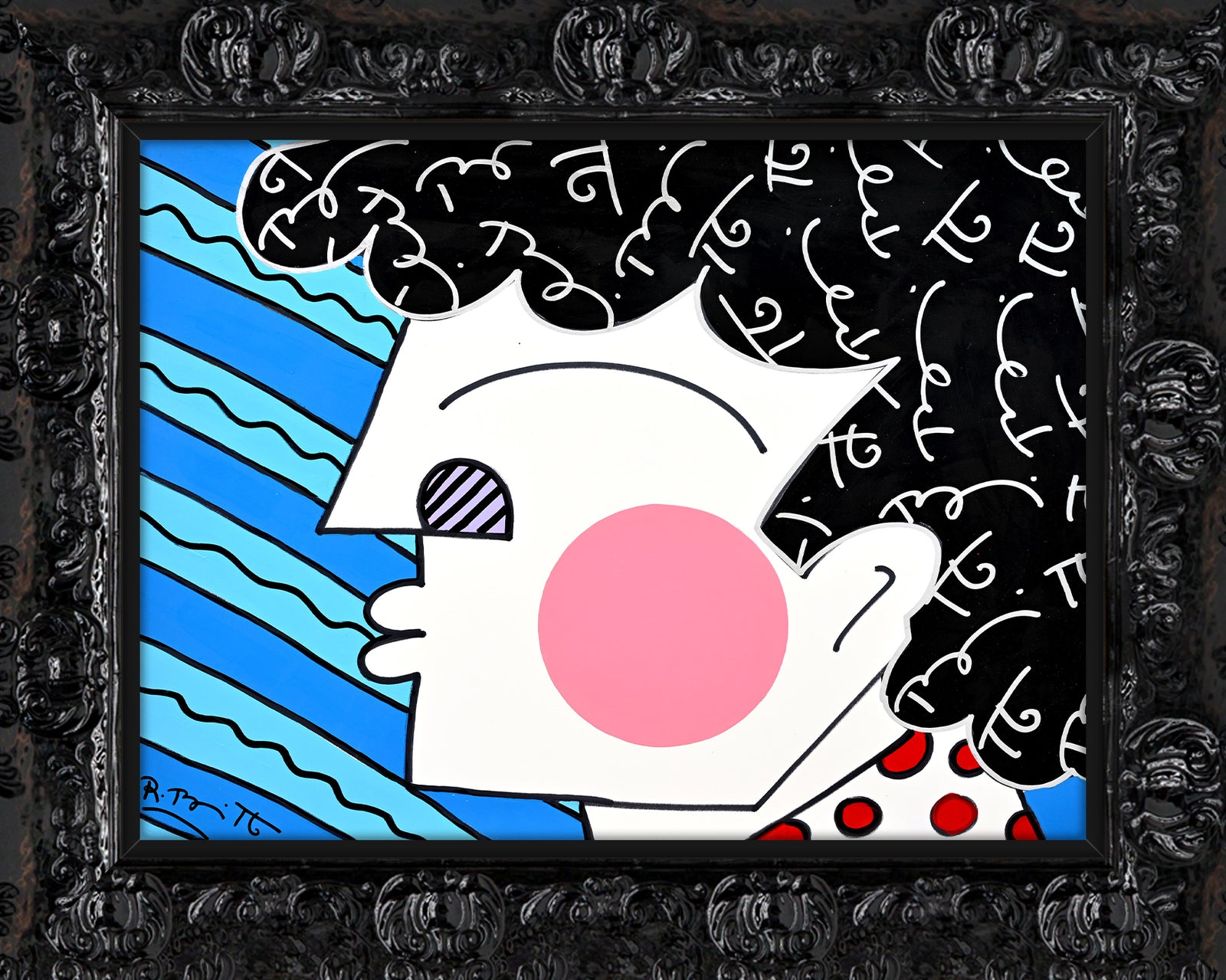 BLUSHING BOY -  Original Painting