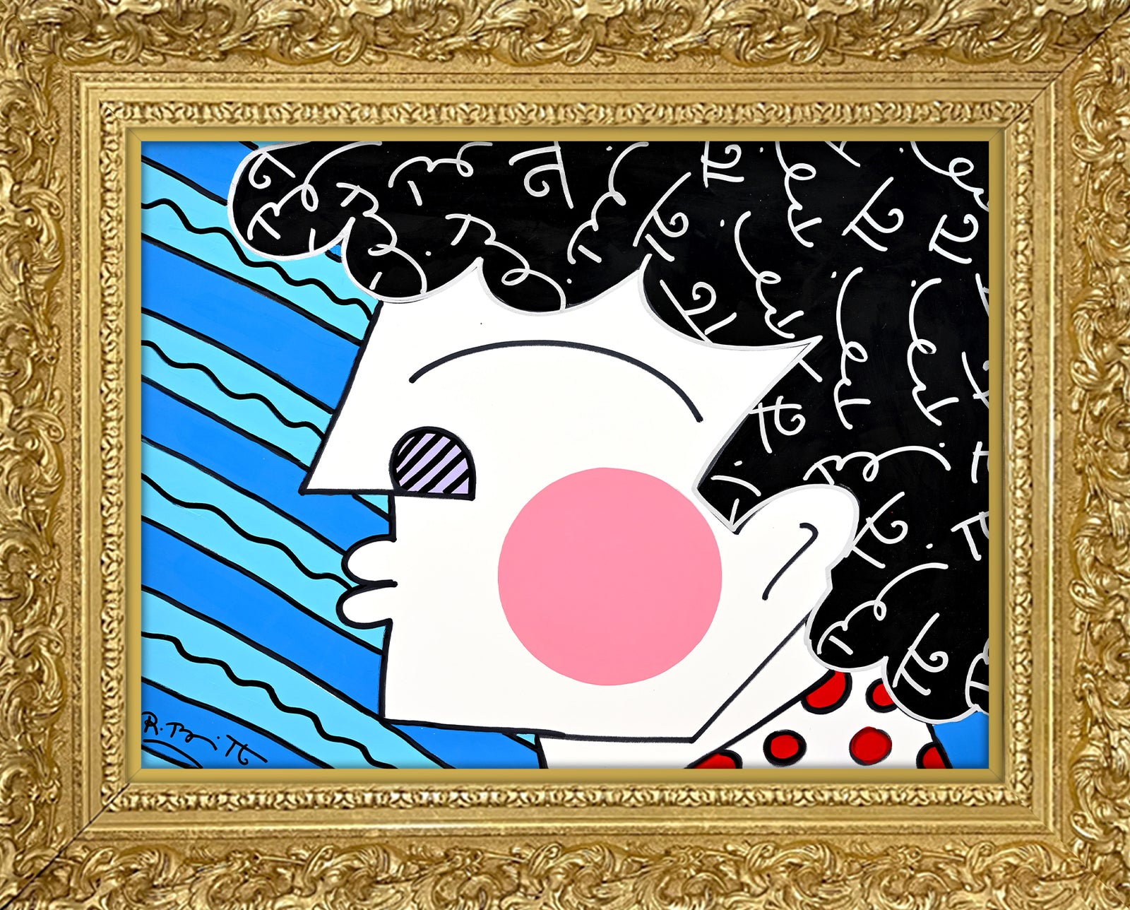 BLUSHING BOY -  Original Painting