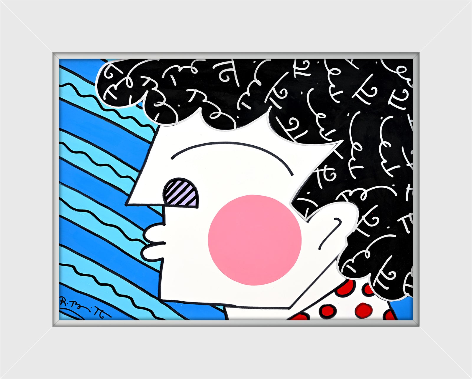 BLUSHING BOY -  Original Painting