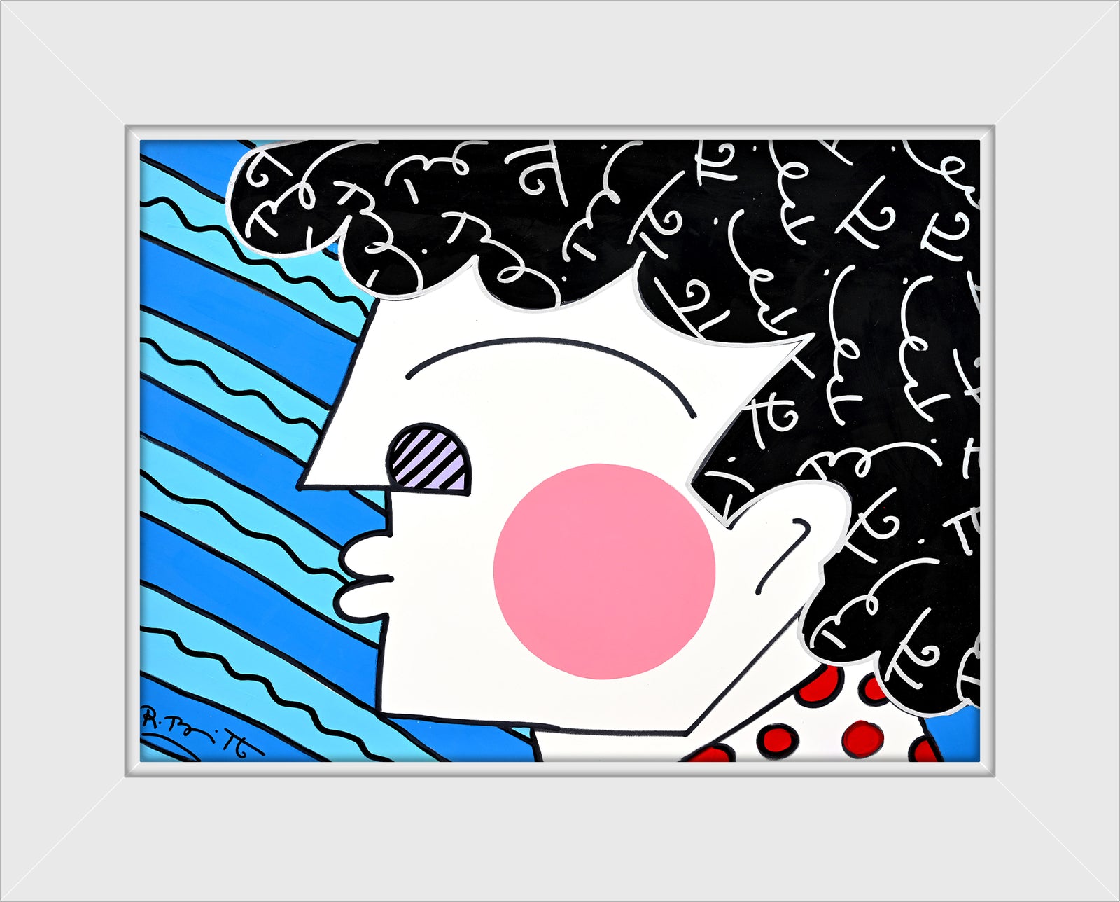 BLUSHING BOY -  Original Painting