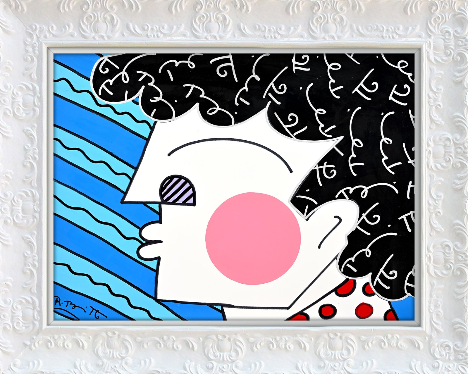 BLUSHING BOY -  Original Painting