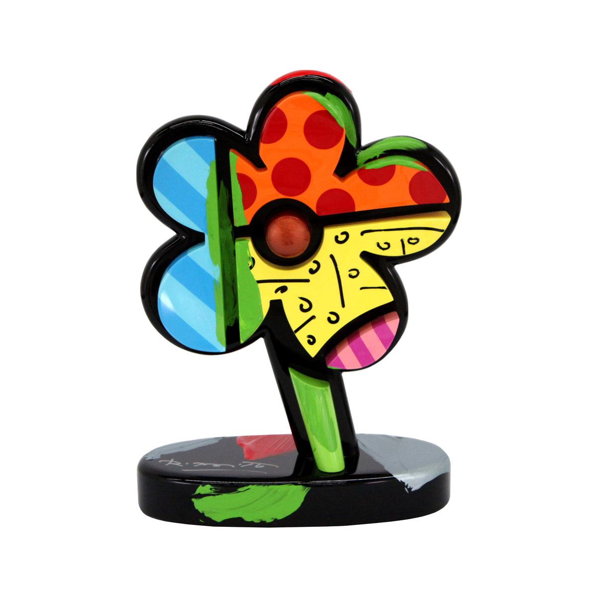 Flower Color - Mixed Media Original Sculpture