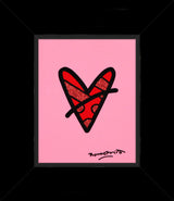 LIGHT PINK HEARTBEAT -  Original Painting
