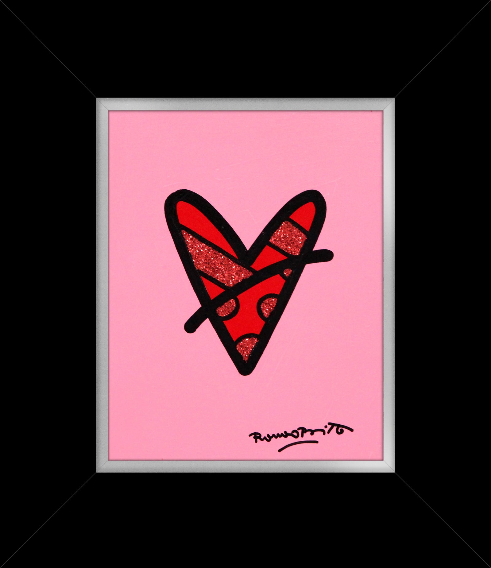 LIGHT PINK HEARTBEAT -  Original Painting