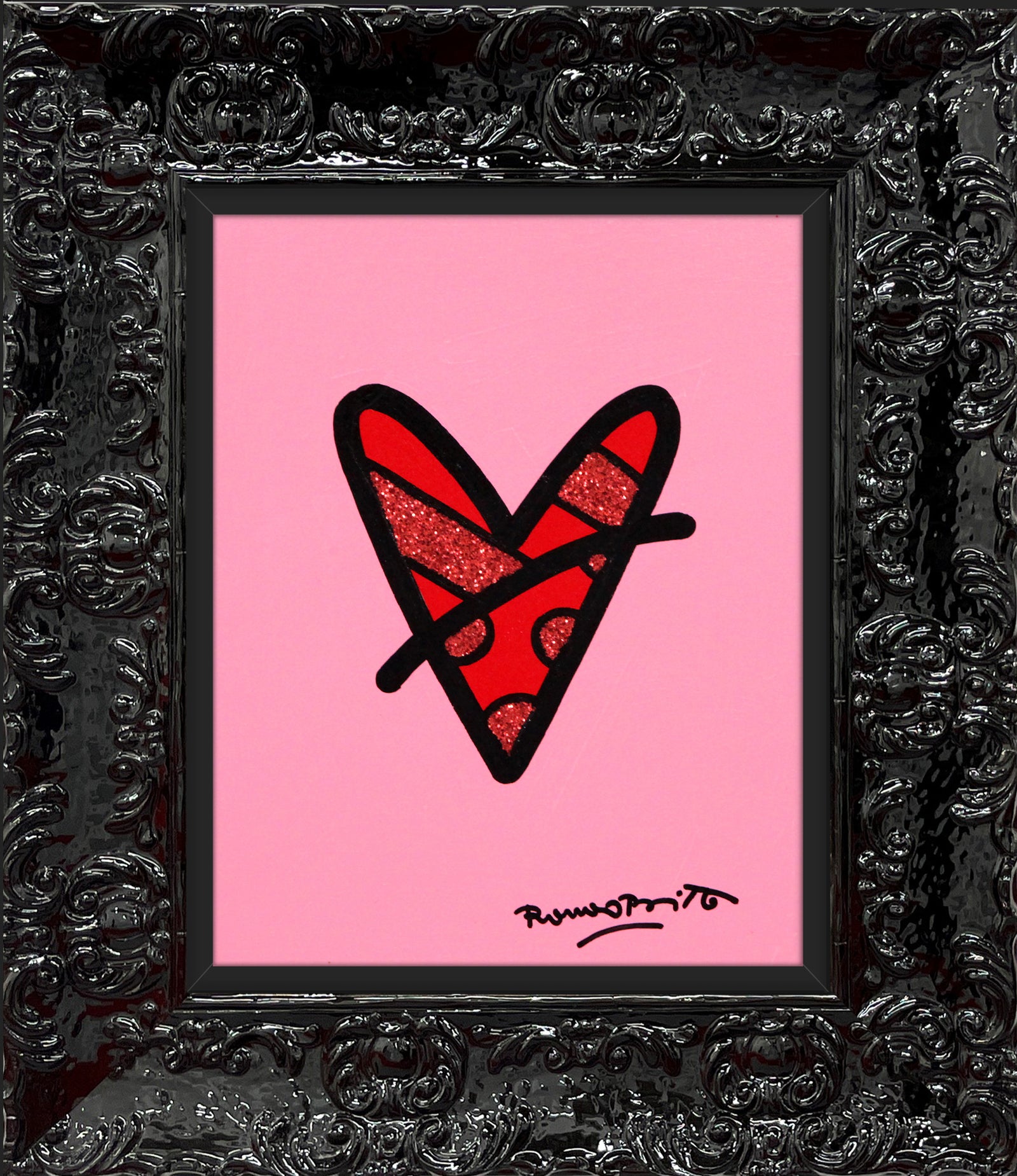 LIGHT PINK HEARTBEAT -  Original Painting