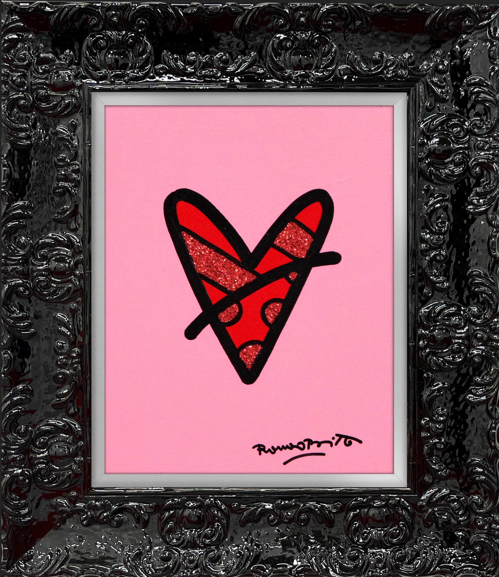 LIGHT PINK HEARTBEAT -  Original Painting