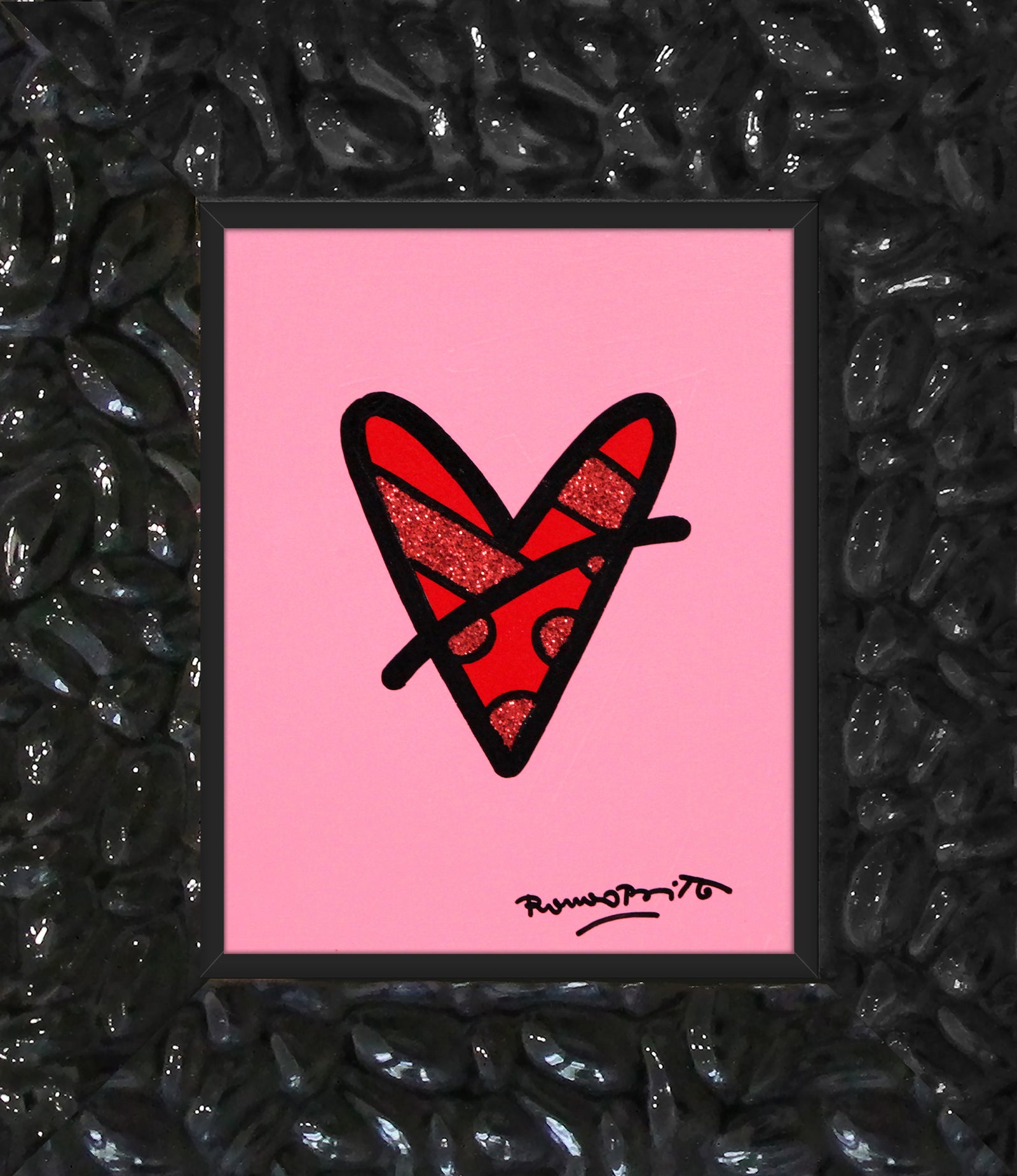 LIGHT PINK HEARTBEAT -  Original Painting