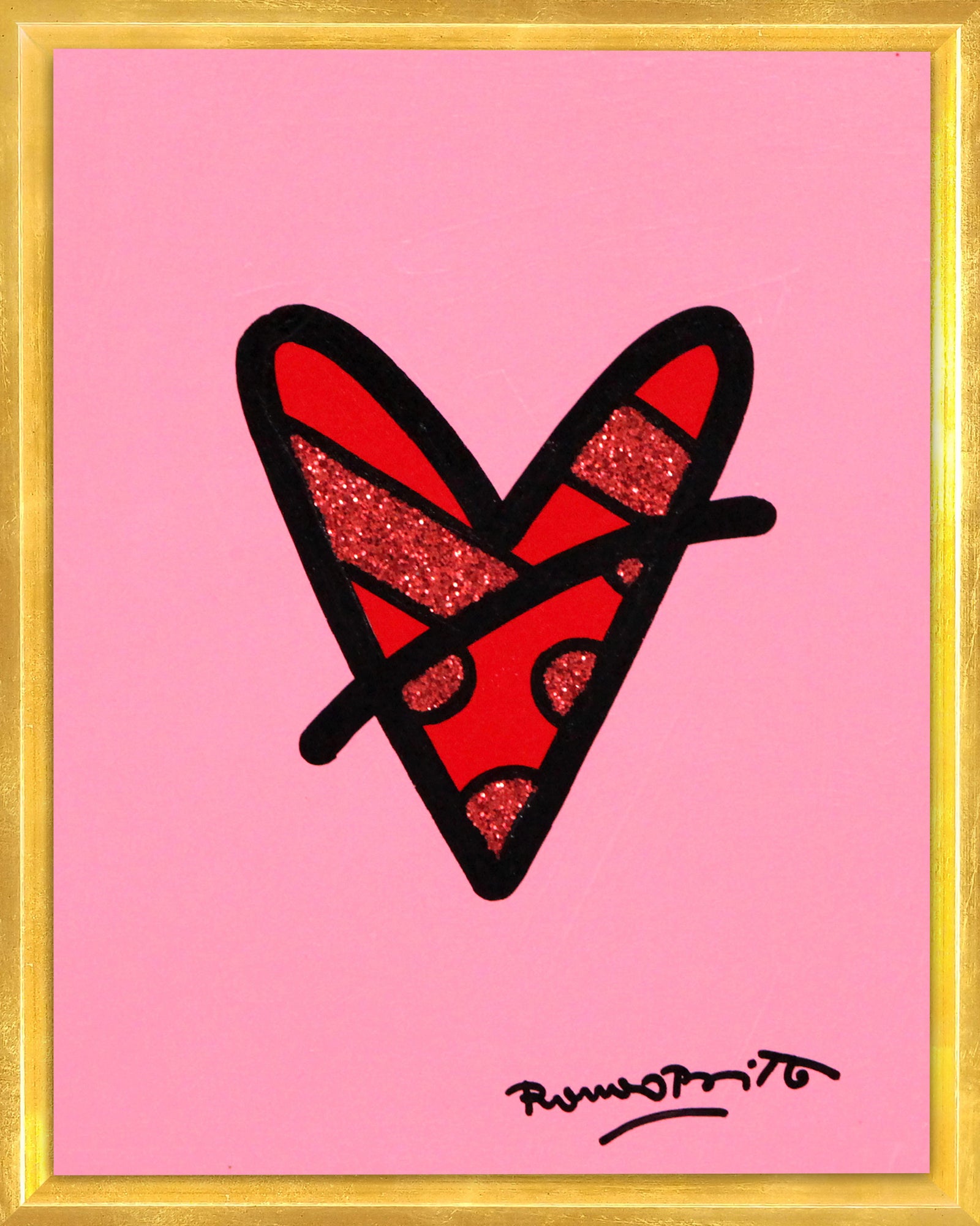 LIGHT PINK HEARTBEAT -  Original Painting