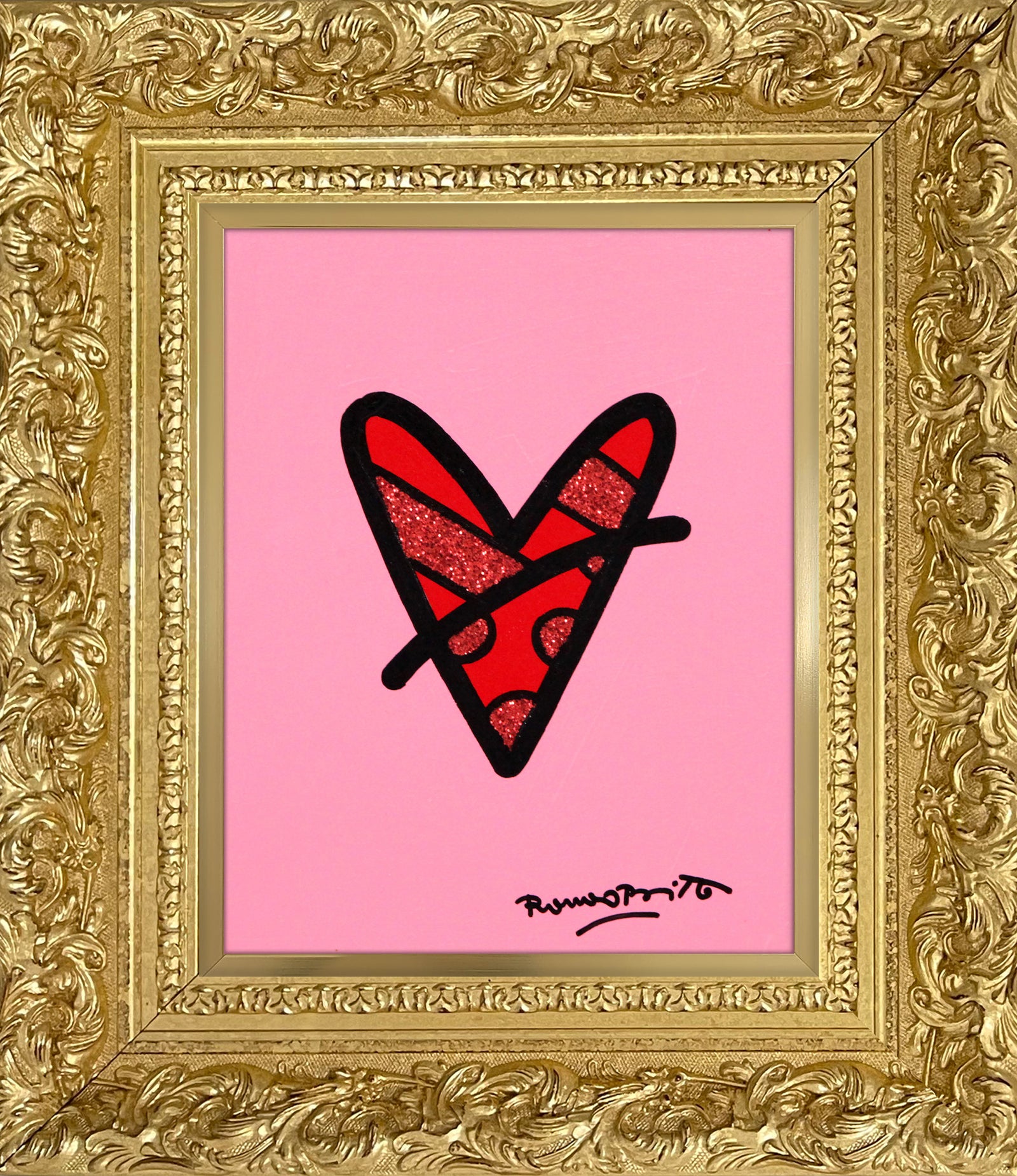 LIGHT PINK HEARTBEAT -  Original Painting