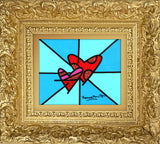 LOVE LOVE (BLUE) - Original Painting